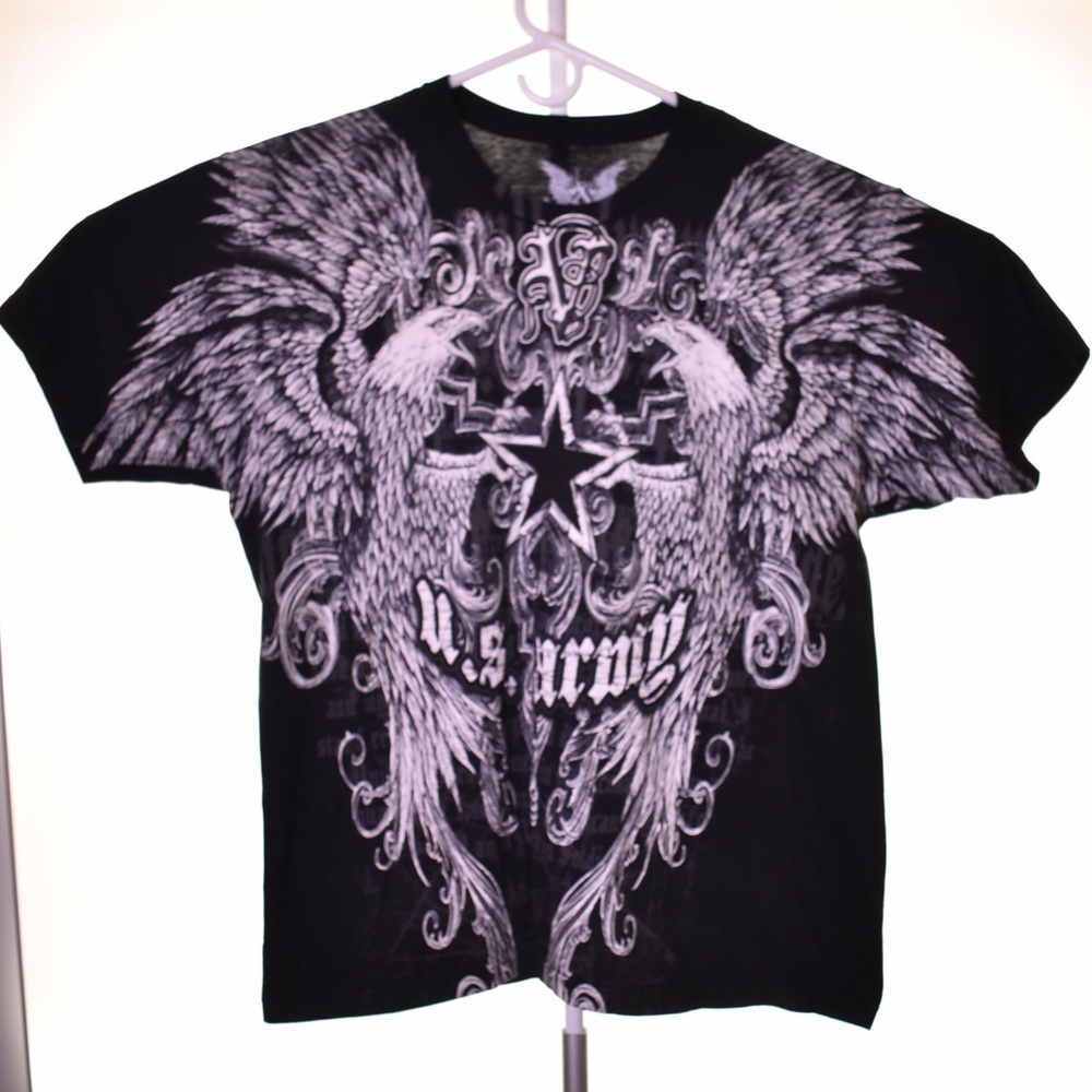 Apprime US Army Graphic Tee Black-XL